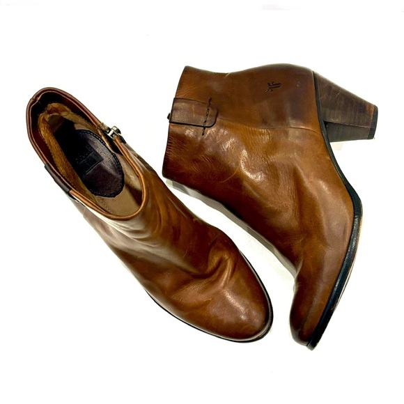 Frye Shoes - Frye Silver Heeled Boots with Elegant Design
